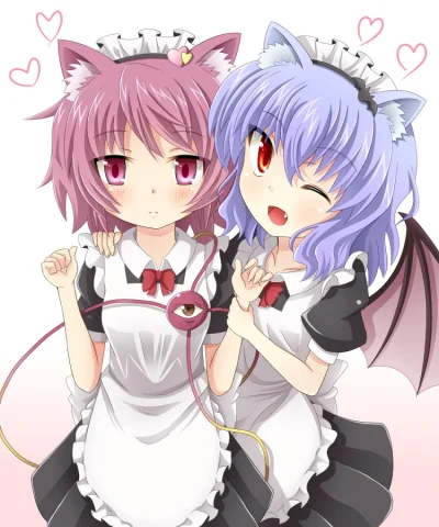 z.....s - #randomanimeshit #remiliascarlet #satorikomeiji #kemonomimi #neko #nekomimi...