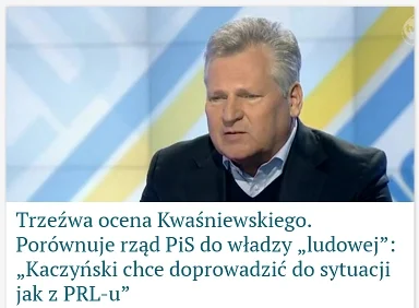 ack - Trzeźwa ocena Kwaśniewskiego ( ͡º ͜ʖ͡º) #kwasniewski #heheszki #polityka