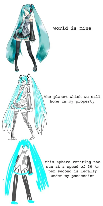 qqwwee - Mój nowy ulubiony memes xD

#randomanimeshit #hatsunemiku #vocaloid #meme ...