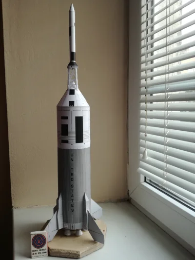 adibeat - #nasa #eksploracjakomosu #rakiety #modelarstwo

Na zdjęciu model rakiety ...