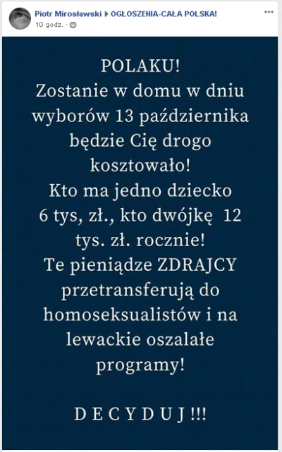 m.....k - Szkoda ryja strzępić...
#chlewobsranygownem #polska #bekazpisu