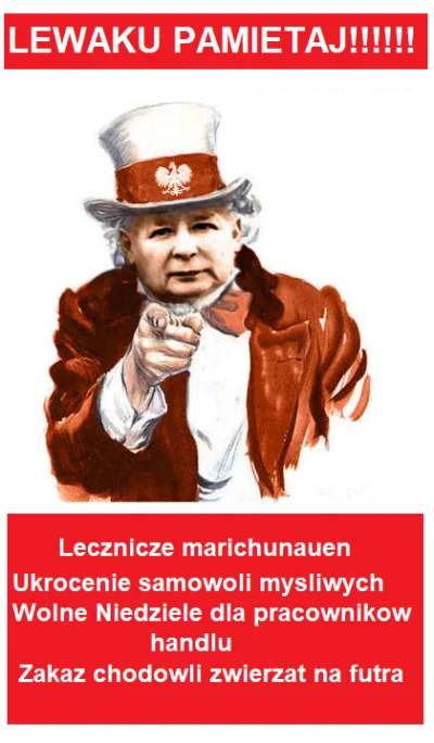 kuban99 - Ale marszalek Kaczorek ora lewactwo ich wlasna bronia. Teraz obniza akcyze ...