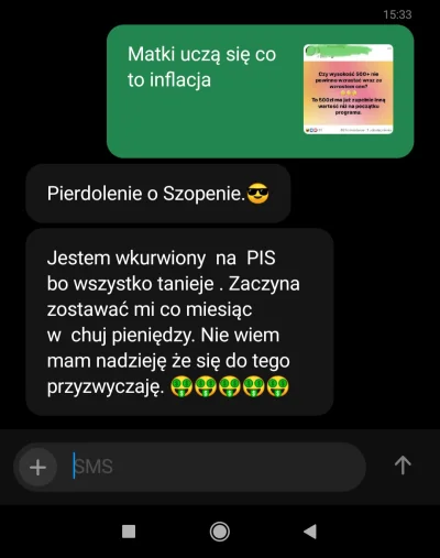 RentownyGornik - @Piwnicznyhaker: wysłałem zagorzałemu fanatyków PiS, niczym fanatyk ...