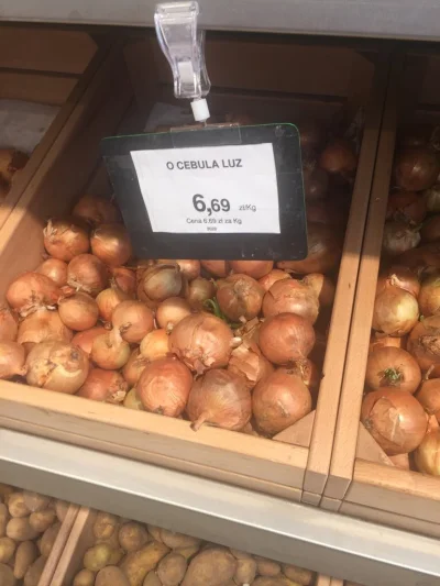 TataBartusia - Ktoś widział droższą cebulę niż 6,69PLN/kg? Polaki-cebulaki zdaje się ...
