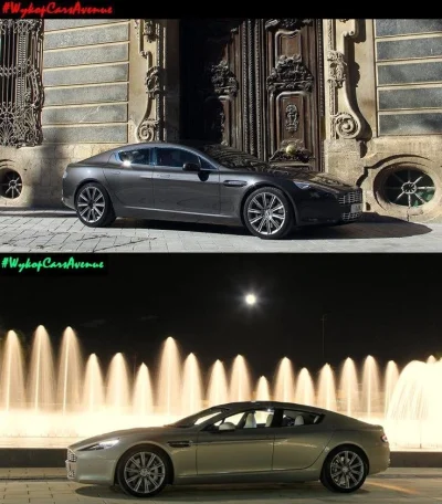 SiekYersky - Aston Martin Rapide, auto tej samej klasy co Porsche Panamera i Maserati...