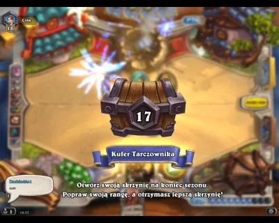 TakTen - #hearthstone :d zaczalem grać łowcą od momentu kiedy zablokowałem się na 20p...