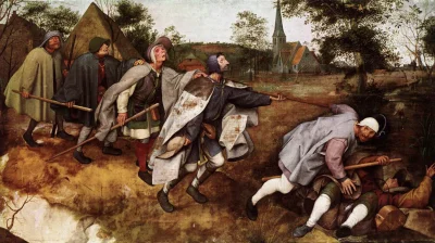 suzanne- - Piotr Brueghel - Ślepcy

#malarstwo #sztuka #kultura #sztukanadzis #brue...