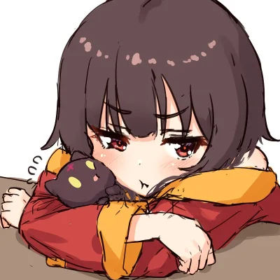 Kamil85R - #randomanimeshit #anime #megumin #konosuba #chomusuke