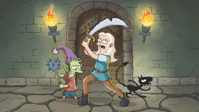 kwmaster - 17 sierpnia na netflix będzie miała premierę nowa animacja Matta Groeninga...