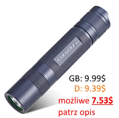 kontozielonki - Dresslily - Convoy S2+ Cree XML2 U2 1B 940lm za 9.39$ z kuponem AEGX2...