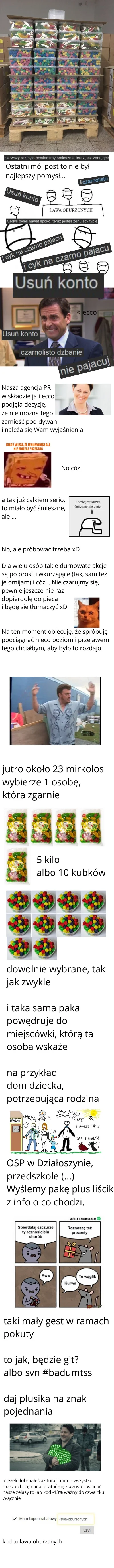 ecco - Mirki zmieniam branżę i z tej okazji [](https://i.imgflip.com/3hl3h9.jpg) Mira...