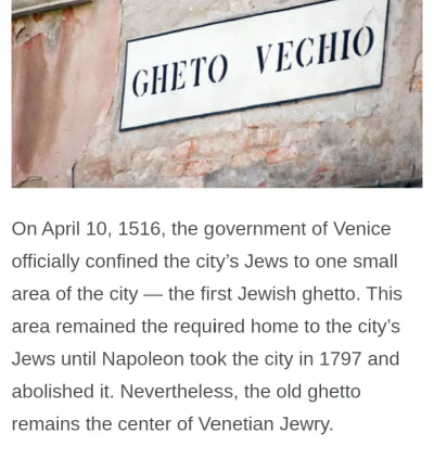 s.....d - @gtrprtg: Pierwsze Żydowskie getto było w Wenecji.