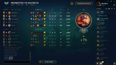 AlexR - #leagueoflegends
takiego łatwego rankeda w silver elo hell jeszcze nie miale...