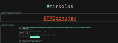 bajeron - Gratulacje @PROponujek XD

Mirkolos jest dziwny bo pozwala tylko mi na je...
