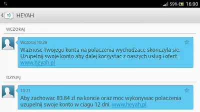 dawid1015 - Sieć mi grozi, że zabierze mi pieniądze.

Nieo taka Heyah walczyłem 
#gor...