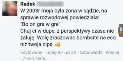 P.....a - Prawilnie przypominam, że to typ od tego posta