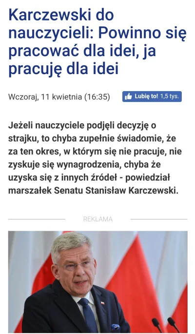 DzonySiara - Patrzcie jaki samarytanin, no ze świecą szukać drugiego takiego
#bekazpi...