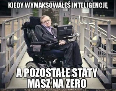 arcxa - W tym temacie postujemy najlepsze memy z Hawkingiem.

#heheszki #stephenhaw...