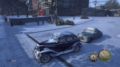 getin - Mafia 2 - instaluję z pierwszym śniegiem i jade autem słuchając starych kawał...