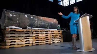 bijotai - Wczoraj administracja Trumpa przedstawiła dowody, że pocisk rakietowy wystr...