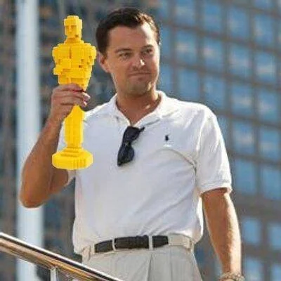 b.....s - Leo już dawno ma Oscara. Sam sobie złożył z Lego