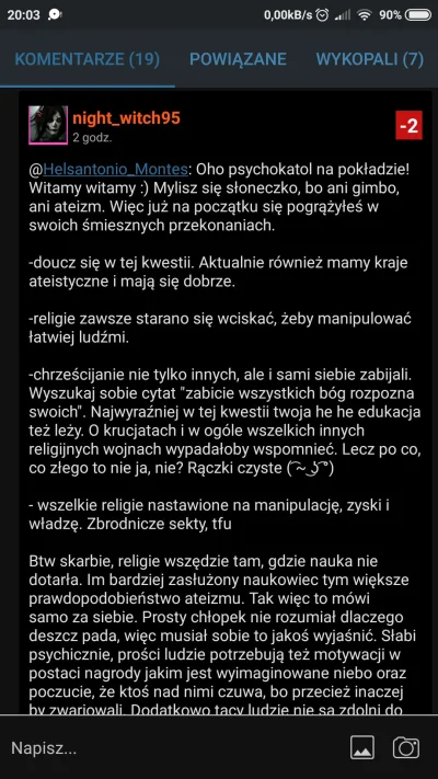 H.....s - "błazen", "jaskiniowiec", "psychokatolstwo"(?) XDDDD

kiedy masz weekend i ...