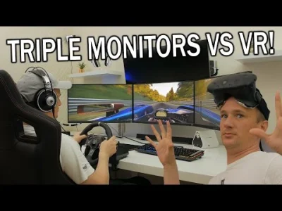 sinist3rr - @EricCartmenez: masz super podsumowanie triplescreen vs VR, vr na ten mom...