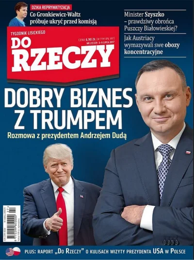 p.....k - Trump jest niebezpieczny dla Polski, ale przynajmniej leczy nas z fałszyweg...