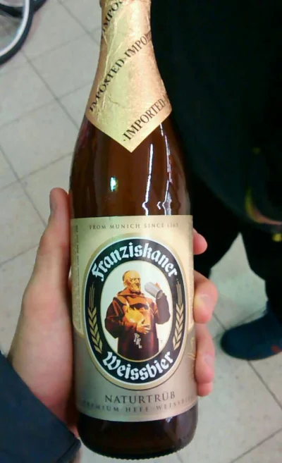 polskiniko - 020/100 - Franziskaner Hefe Weissbier

Polecam gorąco, alkohol nieodcz...