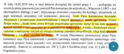 Apollinairn - @HenryMorgan: ale zwolnienie za łamanie regulaminu pracy już tak;)