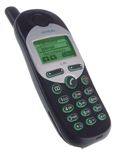 Thanathos - Mój pierwszy telefon. Pojawił się w 2000 roku, ja go dostałem na przełomi...