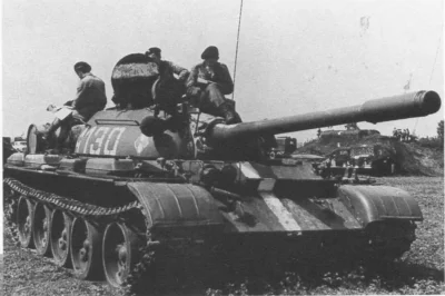 papier96 - T-55 w służbie LWP, zdjęcie wykonano prawdopodobnie tuż przed interwencją ...