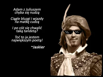 Alver - Jaskier wielkim poetą był...
#heheszki #wiedzmin #mickiewicz #slowacki #humor...