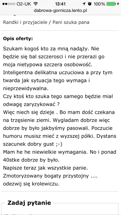 nomaam - Jacyś chętni na królewne?

Niewielkie wymagania - wystarczy bogaty, przystoj...