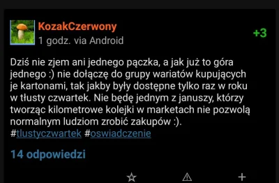 Szpeju - Jak można takim wpisem rozpętać gównoburzę? XDD 
Już nawet o pączki się kłóc...