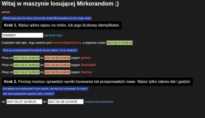 OpenCulture - Uwaga, uwaga - wyniki #rozdajo ( ͡° ͜ʖ ͡°)

Za pomocą narzędzia #mirk...