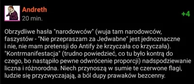 p.....3 - Pamiętajmy że antifa walczy o demokrację w naszym pięknym kraju:)