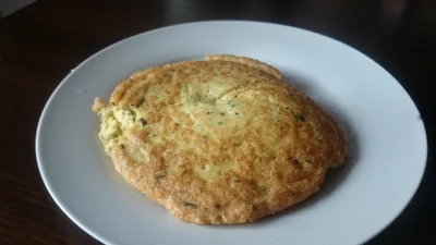 Zm1j4 - Z racji, iż mąka się skończyła, postanowiłem zrobić omlety z kaszy jaglanej. ...