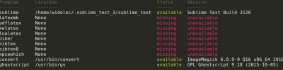 Romantyczny_widelec - Zechciałem zainstalować sobie LaTexTools to SublimeText 3. Po i...