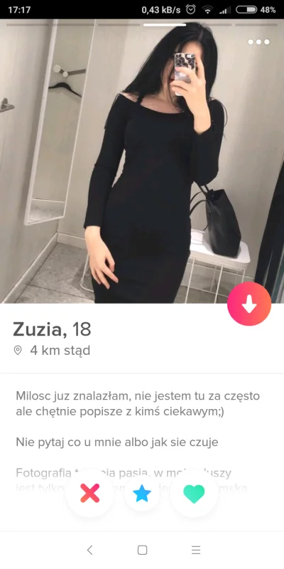 G.....c - XDD
Ale korci, żeby wystalkowac jej "miłość" i pokazać tego skrina xD może...