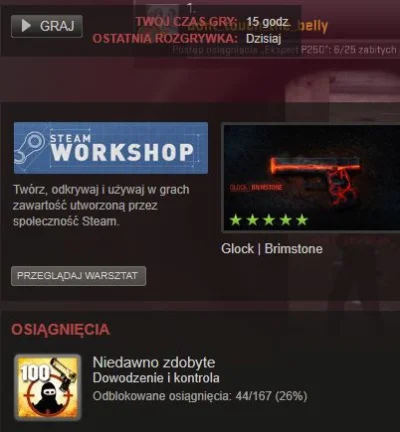 swierzaq - Czo ten #csgo to ja nawet nie ;/ czyli jak pogram w to miesiąc to już koni...