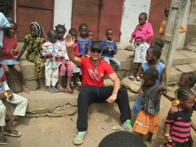 KrisCane - Hej Mirki wrócilem wczoraj z Gambii pomagałem budować lokalną szkołę tu zd...