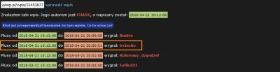 FHA96 - Wygrywa: @trciacho, proszę o wiadomość prywatną :)
@Buntro :)