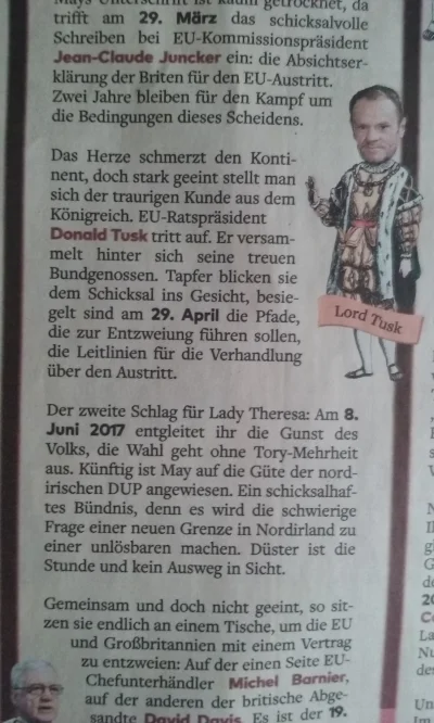 pikpoland - Dzisiejsza niemiecka gazeta Welt Am Sonntag i Lord Tu(s)k:
#heheszki
