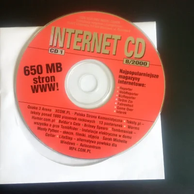 Fall - Internet, CD 1
#gimbynieznajo #nostalgia #2000s #internet