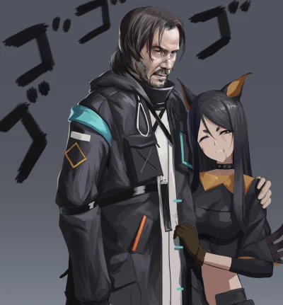 zabolek - #dobermann #arknights #anime #randomanimeshit #johnwick