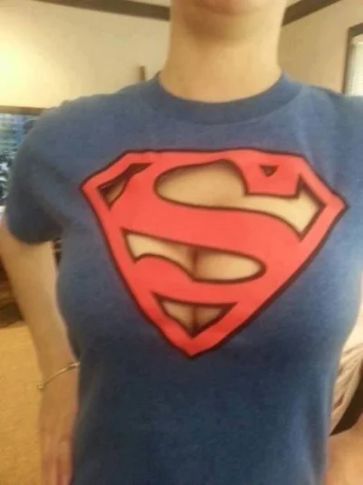 pogop - bardzo #prawilna #koszulka dla #rozowepaski #superman #superwoman