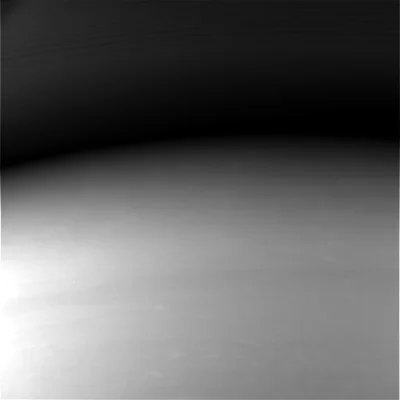 CzerwonyIndyk - Ostatnie zdjęcie zrobione przez Cassini 14 września: