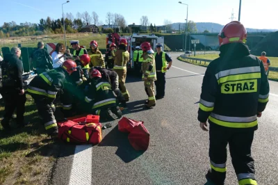 grishko - 20 października 2019, Bielsko-Biała, droga S1, godz. 12.10 - Wypadek drogow...