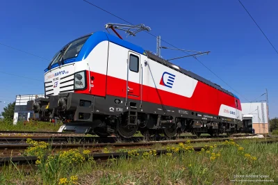 WuDwaKa - Siemens Vectron w malowaniu dla Serbskiego Cargo (｡◕‿‿◕｡)
#serbia #kolej #...